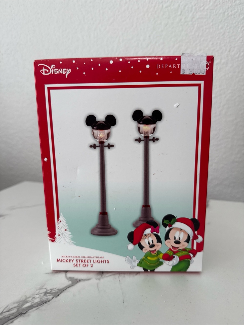 Department 56 Disney Mickey Street Lights